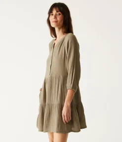 Sonia Tiered Gauze Dress