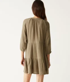 Sonia Tiered Gauze Dress