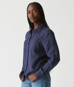 Spencer Linen Button Down Top