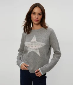 Star Jacquard Sweater