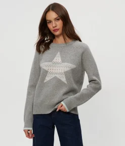 Star Jacquard Sweater