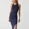 Tala Asymmetrical Midi Dress