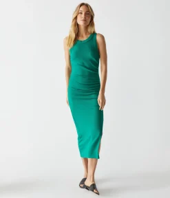 Tala Asymmetrical Midi Dress
