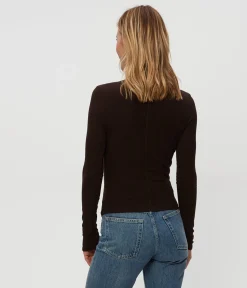 Tara Crop Turtleneck