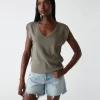 Tati Power Shoulder Top