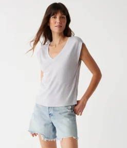 Tati Power Shoulder Top