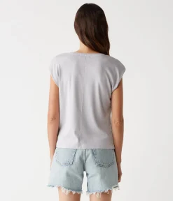 Tati Power Shoulder Top