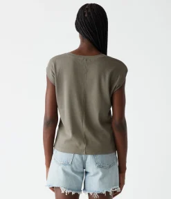 Tati Power Shoulder Top