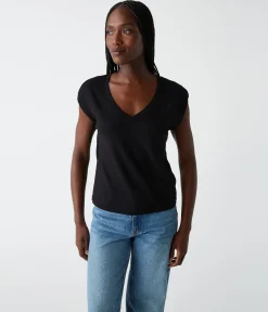 Tati Power Shoulder Top