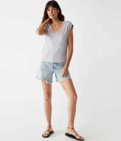 Tati Power Shoulder Top