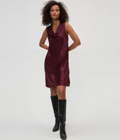 Tessa Satin Mini Dress