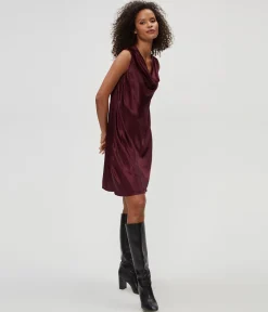 Tessa Satin Mini Dress