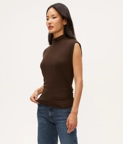 Tina Mock Neck Top