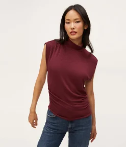 Tina Mock Neck Top