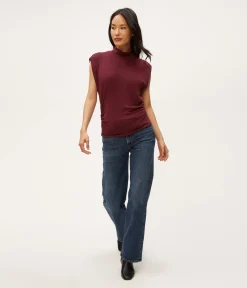 Tina Mock Neck Top