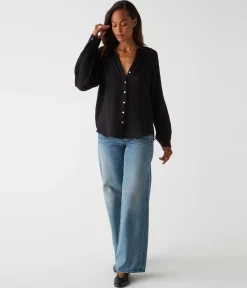 Toni Gauze Button Down Shirt