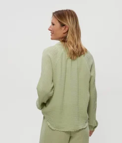 Toni Gauze Button Down Shirt
