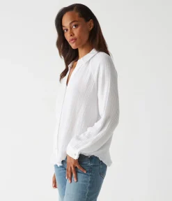 Toni Gauze Button Down Shirt