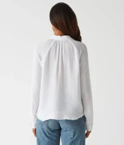 Toni Gauze Button Down Shirt
