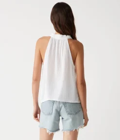 Viola Gauze Tank