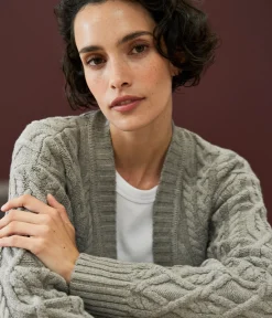 Walsh Cable Knit Cardigan