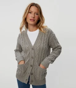 Walsh Cable Knit Cardigan