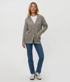 Walsh Cable Knit Cardigan