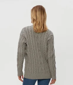 Walsh Cable Knit Cardigan