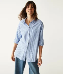 Wendy Oversized Striped Shirt