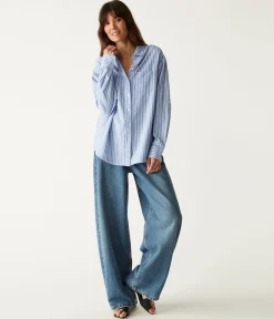 Wendy Oversized Striped Shirt