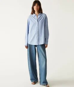 Wendy Oversized Striped Shirt