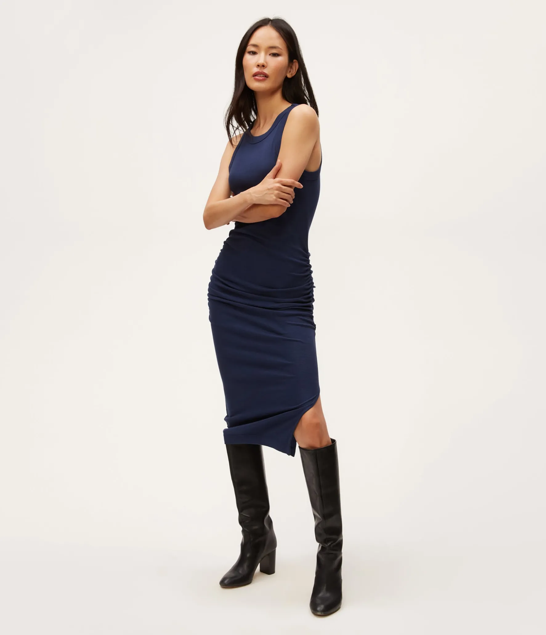 Wren Ribbed Midi Dress