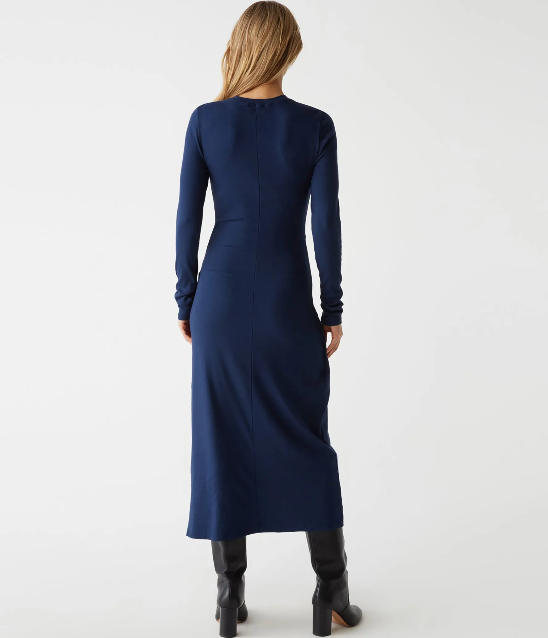 Yessenia Faux Wrap Midi Dress